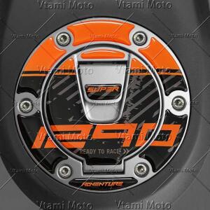 KTM 1290 Super Duke R 2020-2023 2022 용 3D 바이크 오토바이 연료 탱크 캡 데칼 보호 스티커