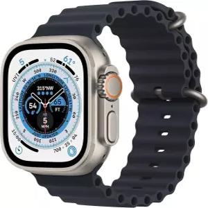 애플워치 울트라 GPS 셀룰러 49mm 티타늄 미드나이트 오션 밴드 MQFK3KH/A