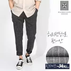 [해리슨] 스트라이프 밴딩 긴바지 SME1083