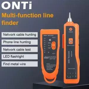 ONTi-이더넷 LAN 네트워크 케이블 테스터 감지기 라인 파인더 전화 와이어 트래커 RJ11 Cat5