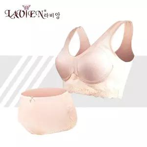 인견 노와이어 몰드 탑브라 인견 노라인 팬티