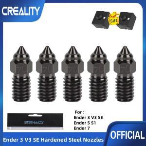 Creality Ender 3 V3 SE 경화 강스틸 노즐  5 3D 프린터용 고속 프린팅 및 고유량 압출기