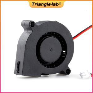 RTrianglelab 5015 송풍기 팬  볼 베어링 냉각 DC 12V/24V 3D 프린터 용 브러시리스 열 방출