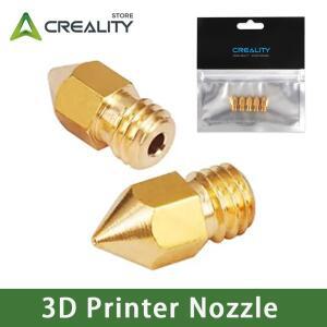 Creality MK8 핫엔드 압출기 황동 노즐  CR-6 SE  Ender-3 시리즈  5 프린터용  0.2  1.0mm  세트 당 개