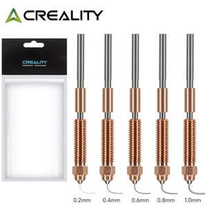 Creality K1 Max Ender-3 V3/Ender 3 V3 Plus/K2 SE용 퀵 스왑 노즐 강화 강스틸 업그레이드된 고속 프린