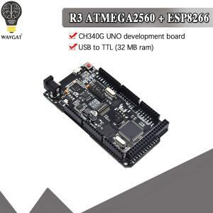 Mega2560 + WiFi R3 ESP8266 32Mb 메모리 USB-TTL  CH340G  Arduino호환 MegaNodeMCU WeMos 개발 보드 호환