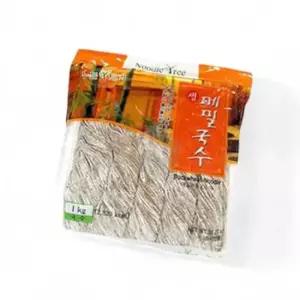 WL 누들트리 생메밀국수 1Kg X 5개 생메밀면 막국수 소바면 식당용 업소용식자재 메밀면사리