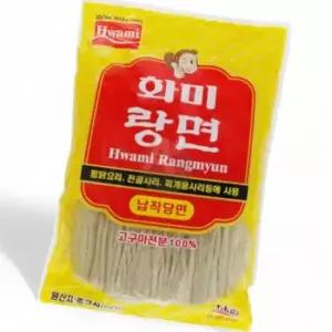 WL 화미 랑면 납작당면 1kg X 10개 마라탕 업소용 식당용당면 훠궈당면 떡볶이당면