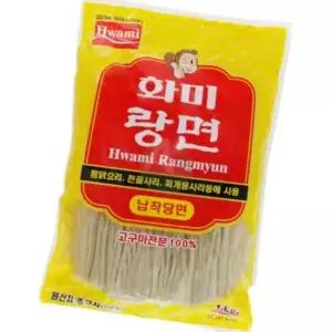 화미 랑면 납작당면 1kg 마라탕 업소용 식당용당면 훠궈당면 떡볶이당면 마라샹궈당면 식당용