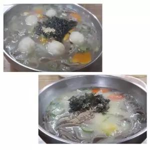 메밀 칼국수(벌크)생면-1박스(1.4kgx10봉)업소전문용