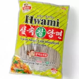 화미 실속찰당면 1kg X 5개 가정용 식당 음식점 잡채당면 당면사리 업소용 갈비탕사리