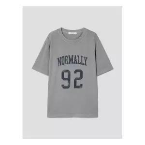 에잇세컨즈 가먼트다잉 오버핏 넘버링 반소매 티셔츠 라이트 그레이 356442CMY2 1343892