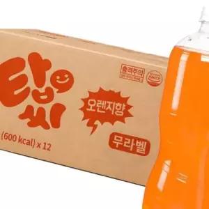 일화 탑씨 오렌지 무라벨 1.5L 12PET