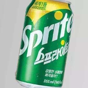 코카콜라 스프라이트 355ml 캔 1개