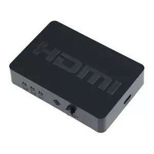3x1 HDMI 선택기 스위치 리모컨 4K 30HzHDMI스플리터 영상 분배기 디스플레이 사운드 오디오 HDMI분