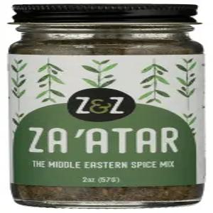 ZZ의 Za atar 스파이스 블렌드와 Zaatar 수맥 구운 참깨 빵 샐러드 치킨 또는 스낵용 시즈닝 짭짤하고 톡