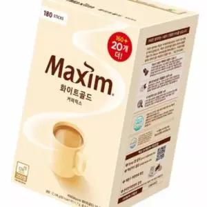 (무배) 맥심 화이트골드 커피믹스 180스틱 1BOX (6개입)