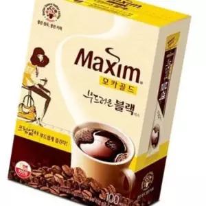 동서 맥심 부드러운 블랙믹스 모카골드 100T 커피