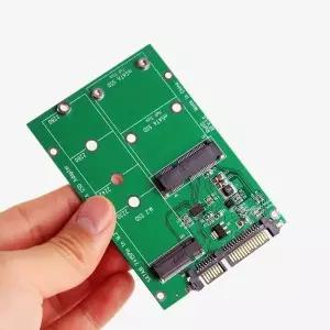 [셀러에이드]SATA 변환 컨버터 M.2 NGFF SSD mSATAtoSATA ITA518