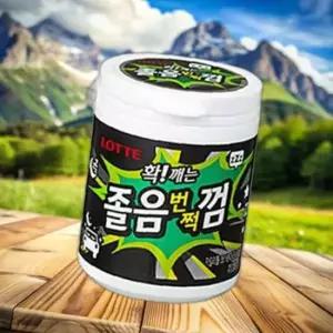 롯데 졸음번쩍껌통 87g 24개 1Box 사무실 간식 껌