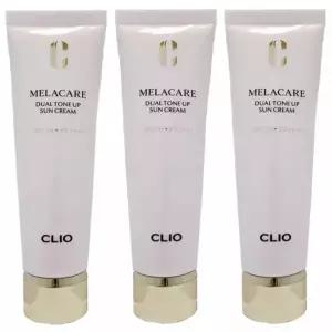 최신상 클리오 멜라케어 듀얼 톤업 선크림 40ml x 3개/톤업+선크림/