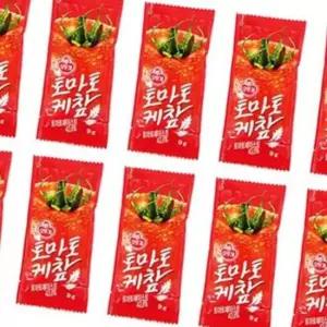 개별포장 오뚜기 토마토 케찹 휴대용 오뚜기 일회용 케찹 미니 9gX10개