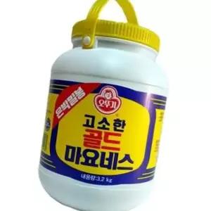 푸드) 오뚜기 골드 마요네즈(은박밀봉) 3.2kg