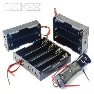 18650 병렬 1/2/3/4/18650 배터리 홀더 보관함 케이스 상자 3.7V