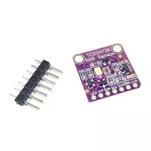 RGB 컬러 센서 IR 필터 백색 LED Arduino UNO R3 용 TCS34725