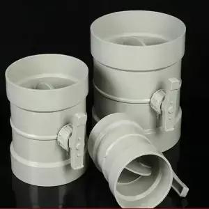 PVC 수동 공기량 제어 밸브 압력 및 파이프라인 정지 PP 스위치 조절