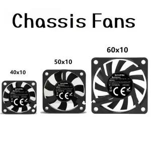 40x40x10mm 5V 2핀 PC 컴퓨터 C 시스템 방열판 브러시리스 냉각 팬 자동 섀시 라디에이터