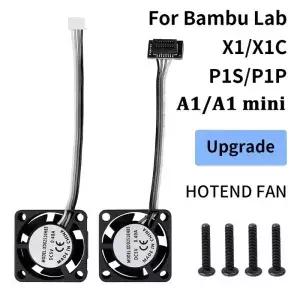 밤부랩 X1/P1 A1 핫엔드 쿨링 팬 케이블 2510 빠른 냉각 X1C P1S P1P 미니 3D 프린터용