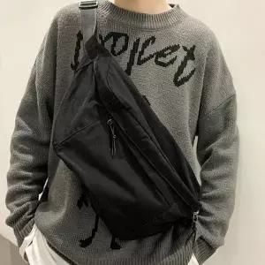 [하프클럽/]남녀공용 데일리 슬링백 크로스바디백 여행용 보조 가방 힙색