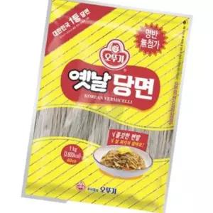 오뚜기 옛날 당면 500g 갈비탕사리 잡채당면 면사리 당면사리 당면요리 식자재 식재료
