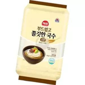 WL 해표 부드럽고 쫄깃한 국수 소면 3kg X 4개