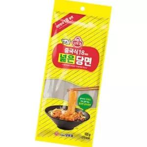 오뚜기 중국식18mm 넓은당면 100g 30개 납작 사리용