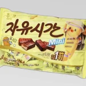 초코바 자유시간 미니 480g 골프간식 당충전 탕비실간