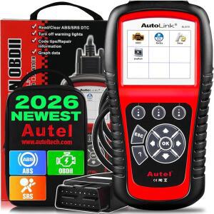 AUTEL AUTOLINK AL619 OBD2 스캐너 2026 ABS SRS CAN 진단 도구 코드 읽기 삭제 엔진 표시등 확인 OBDII 실시간 데이터 DTC 라이브러리 AL519 ML519 ML619 차량별 업그레이드