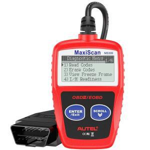 AUTEL OBD2 스캐너 MS309 범용 OBD II 자동차 엔진 고장 코드 리더 CAN 진단 스캔 도구 1996년 이상의 프로토콜 차량에 대한 오류 읽기 지우기