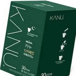 미니 카누 디카페인 스틱 카누 아메리카노 인스턴트 30개 사무실 홈카페