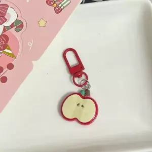 [하프클럽/]귀여운 아기사과 가방 참 장식 자동차 홀더 고리 백팩 꾸미기 아