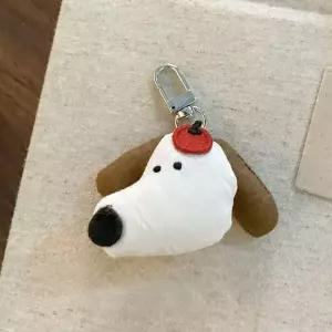 [하프클럽/]사과 강아지 캐릭터 가방 꾸미기 액세서리 열쇠고리