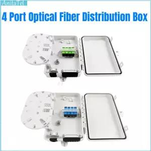 광 분배  FTTH 코어 종단 4 포트 광 분배 FTTX 광섬유 스플리터