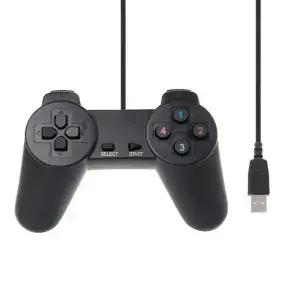1.5m USB 유선 PS1 게임 패드 PC 컨트롤러 컴퓨터