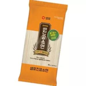 WL 샘표 진공소면 900g X 7개 쫄깃한 소면국수 잔치국수면 식자재 찰진국수 쫄깃한국수