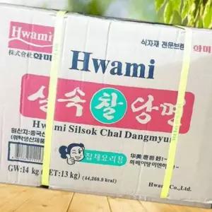화미 찰당면 실속 14kg 식당 고구마 전분 당면 업소용
