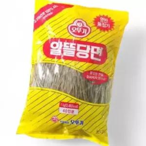 WL 오뚜기 알뜰당면 1kg X 5개 한식당면 갈비탕사리 잡채당면 사리당면 찰당면 찌개사리