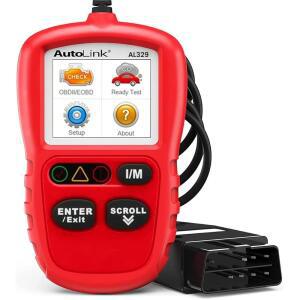 AUTEL AUTOLINK AL329 AL319 업그레이드 코드 리더 OBDII 스캐너