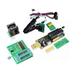 CH341A 24 25 시리즈 EEPROM 플래시 BIOS USB 프로그래머 모듈 + SOIC8 SOP8  클립 1.8V 어댑터 DIY 키트