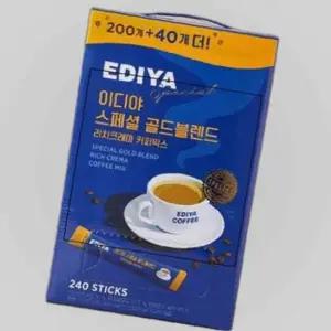 커피 이디야 스페셜 골드블렌드 리치크레마 11gx240T 커피믹스
